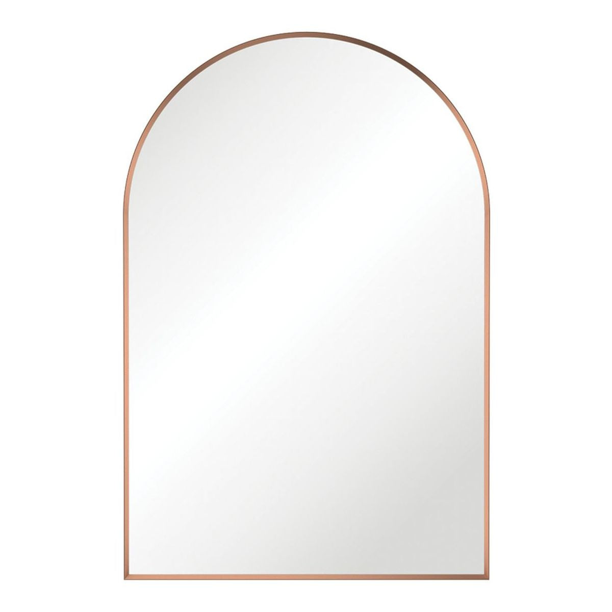 Fienza Arch Brushed Copper Framed Mirror