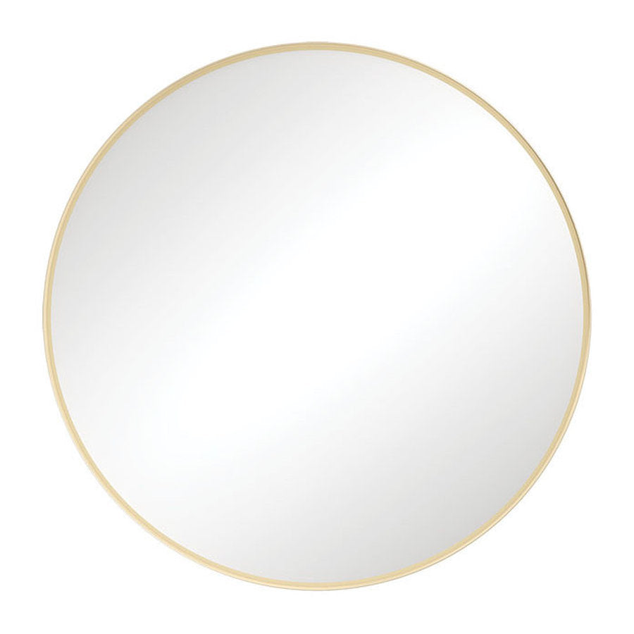 Fienza Reba Urban Brass Framed Mirror, 600mm