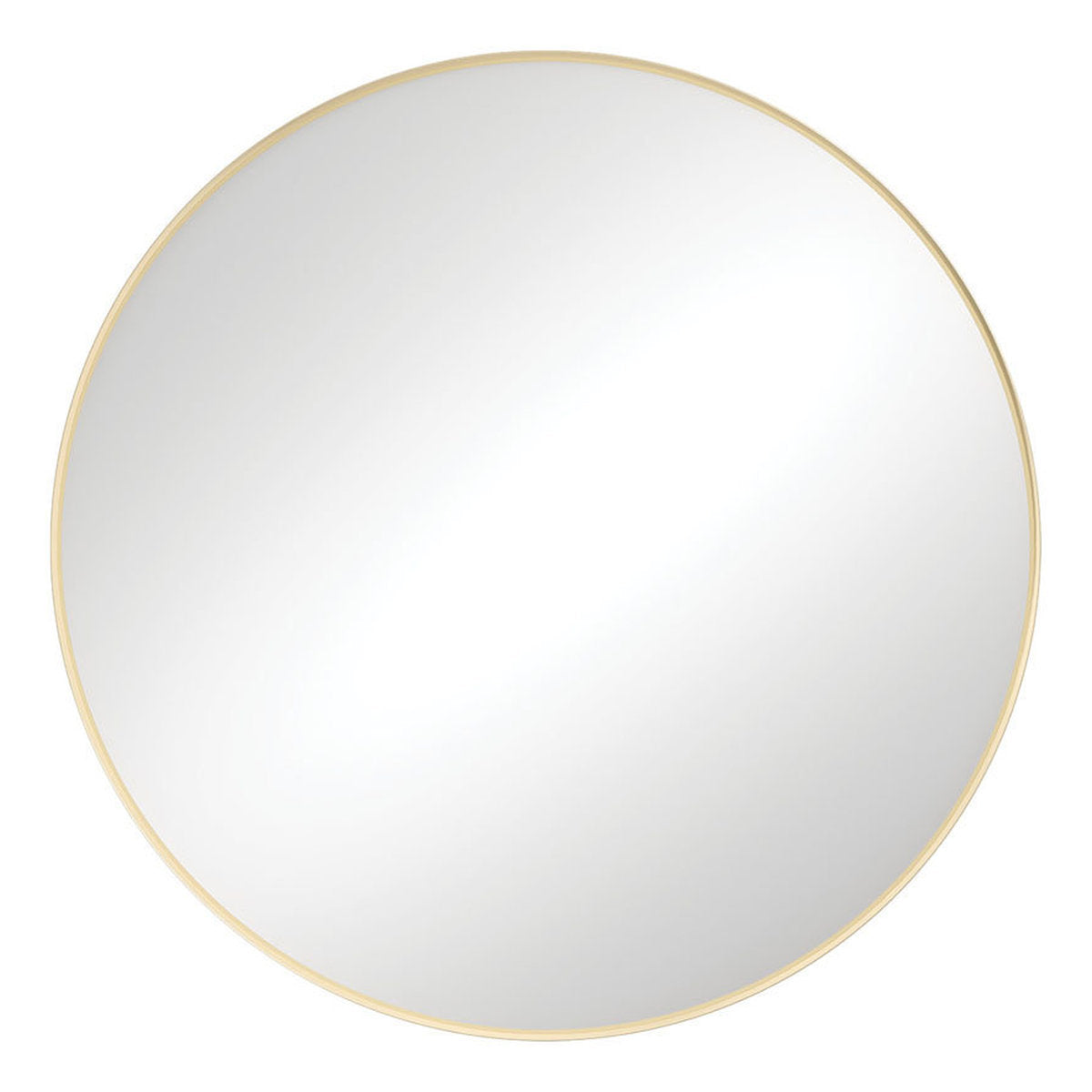 Fienza Reba Urban Brass Framed Mirror, 800mm