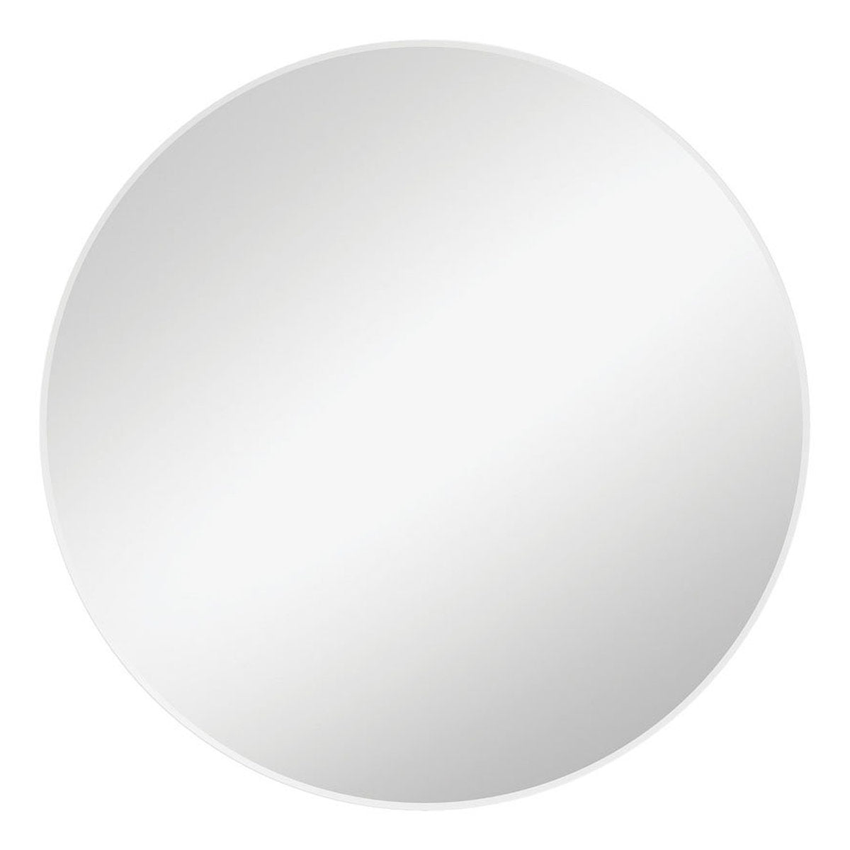 Fienza Reba Matte White Framed Mirror, 800mm