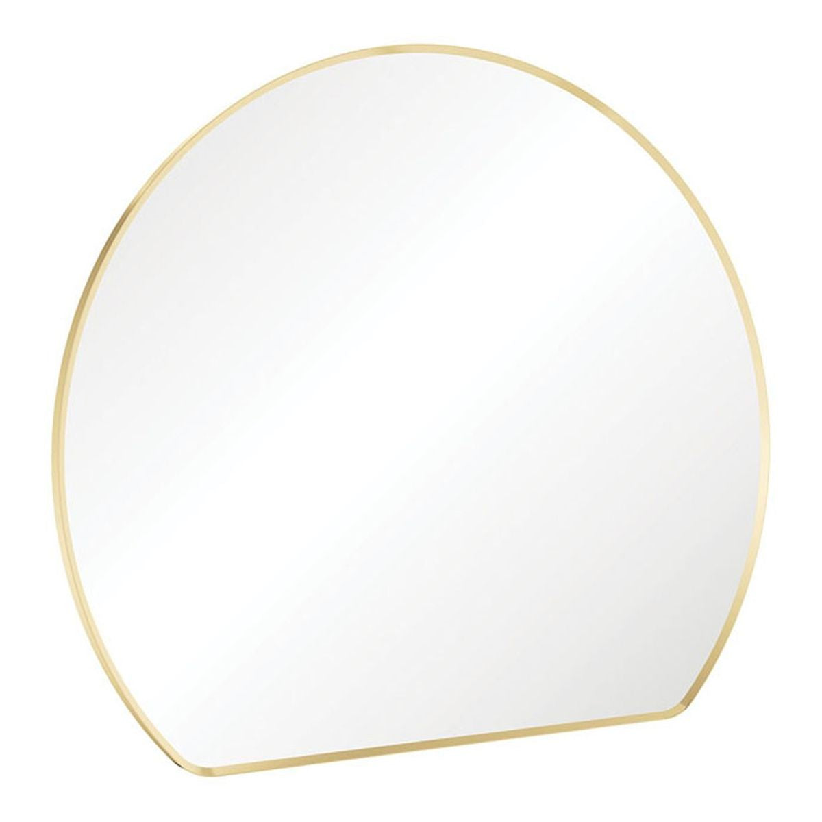 Fienza Sunrise Urban Brass Round Framed Mirror
