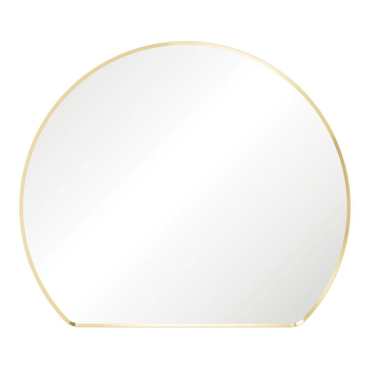 Fienza Sunrise Urban Brass Round Framed Mirror