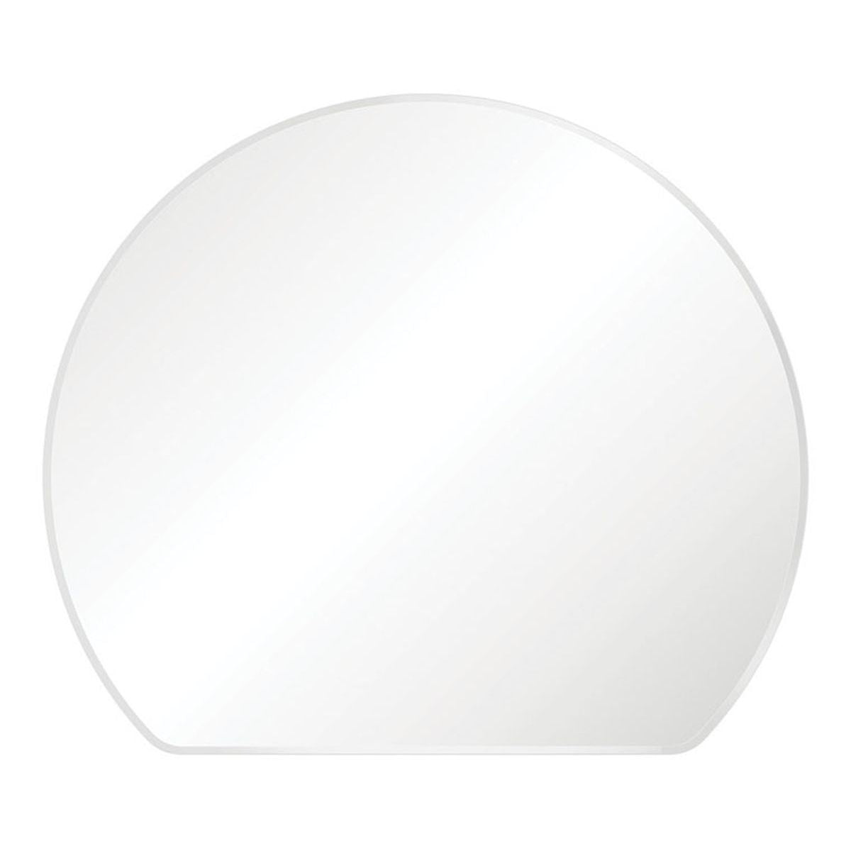 Fienza Sunrise Matte White Round Framed Mirror
