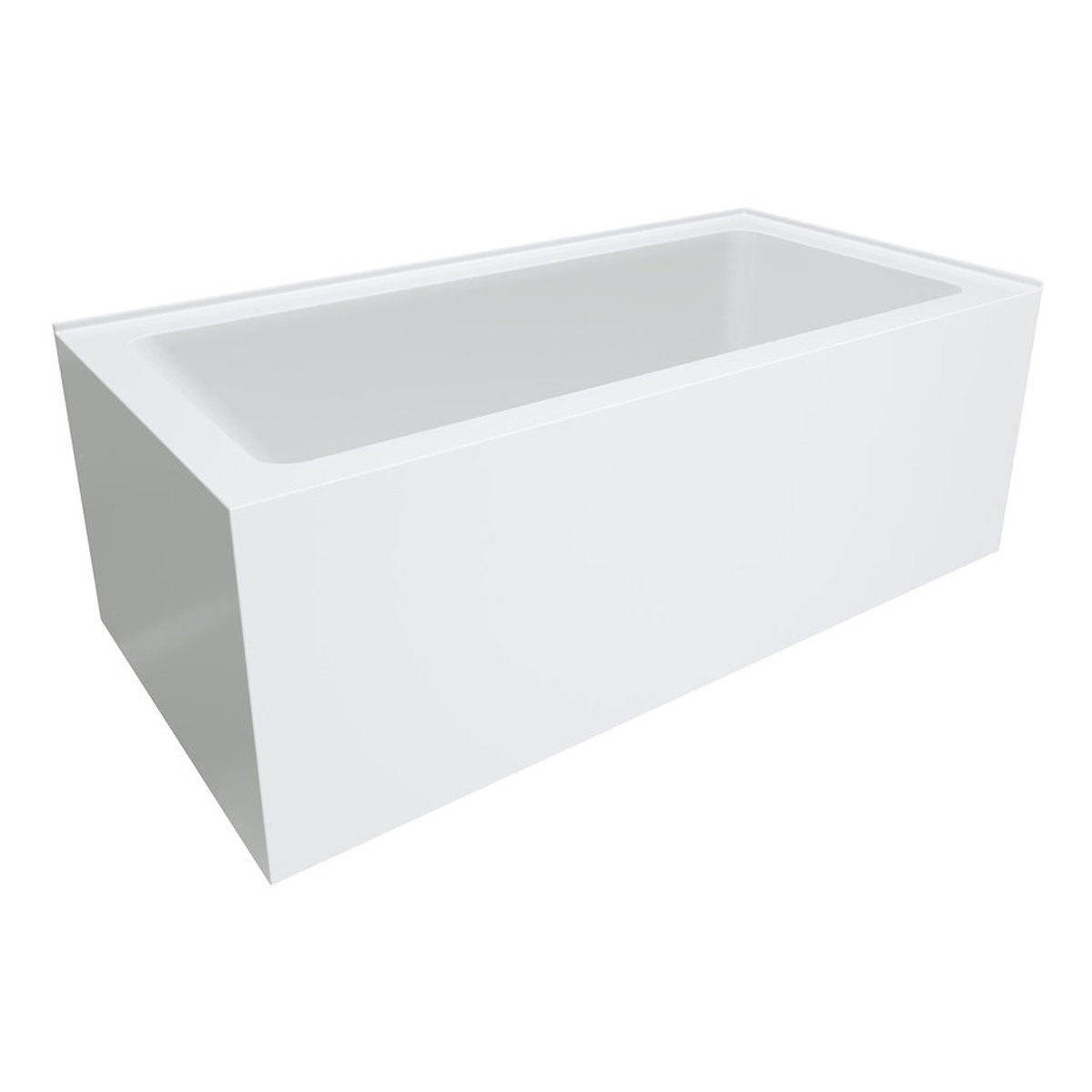 Fienza Sentor Left-Hand Acrylic Corner Bath, 1500mm