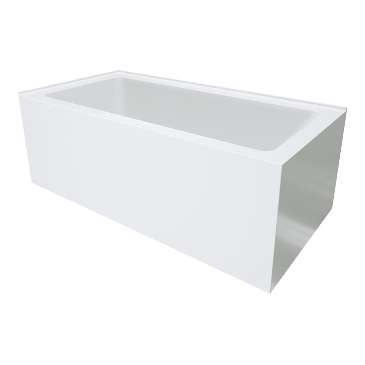 Fienza Sentor Right-Hand Acrylic Corner Bath, 1500mm