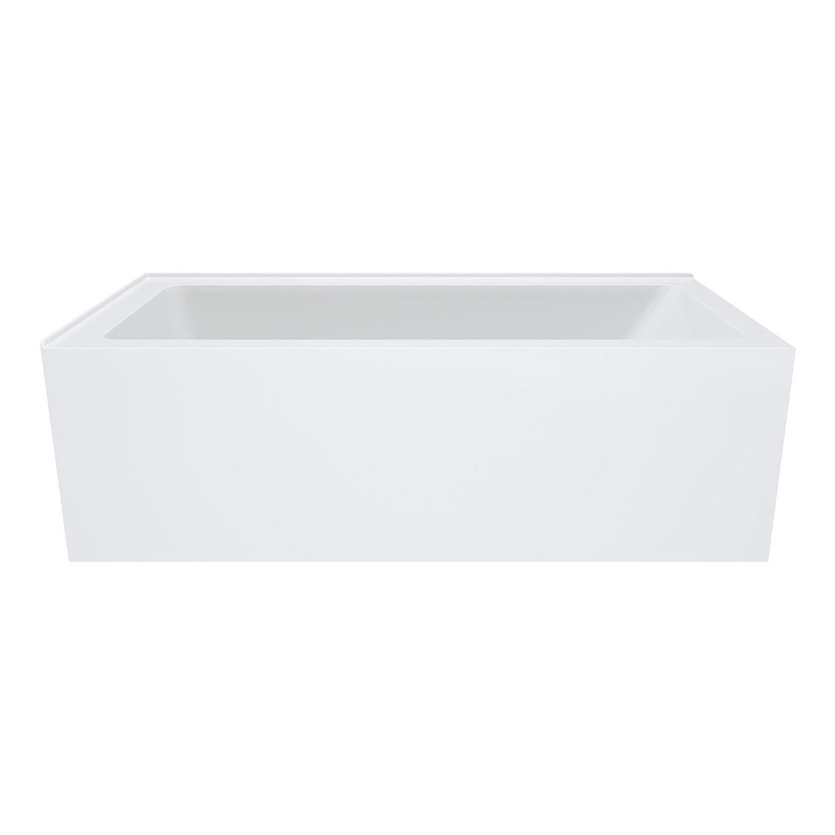 Fienza Sentor Right-Hand Acrylic Corner Bath, 1650mm