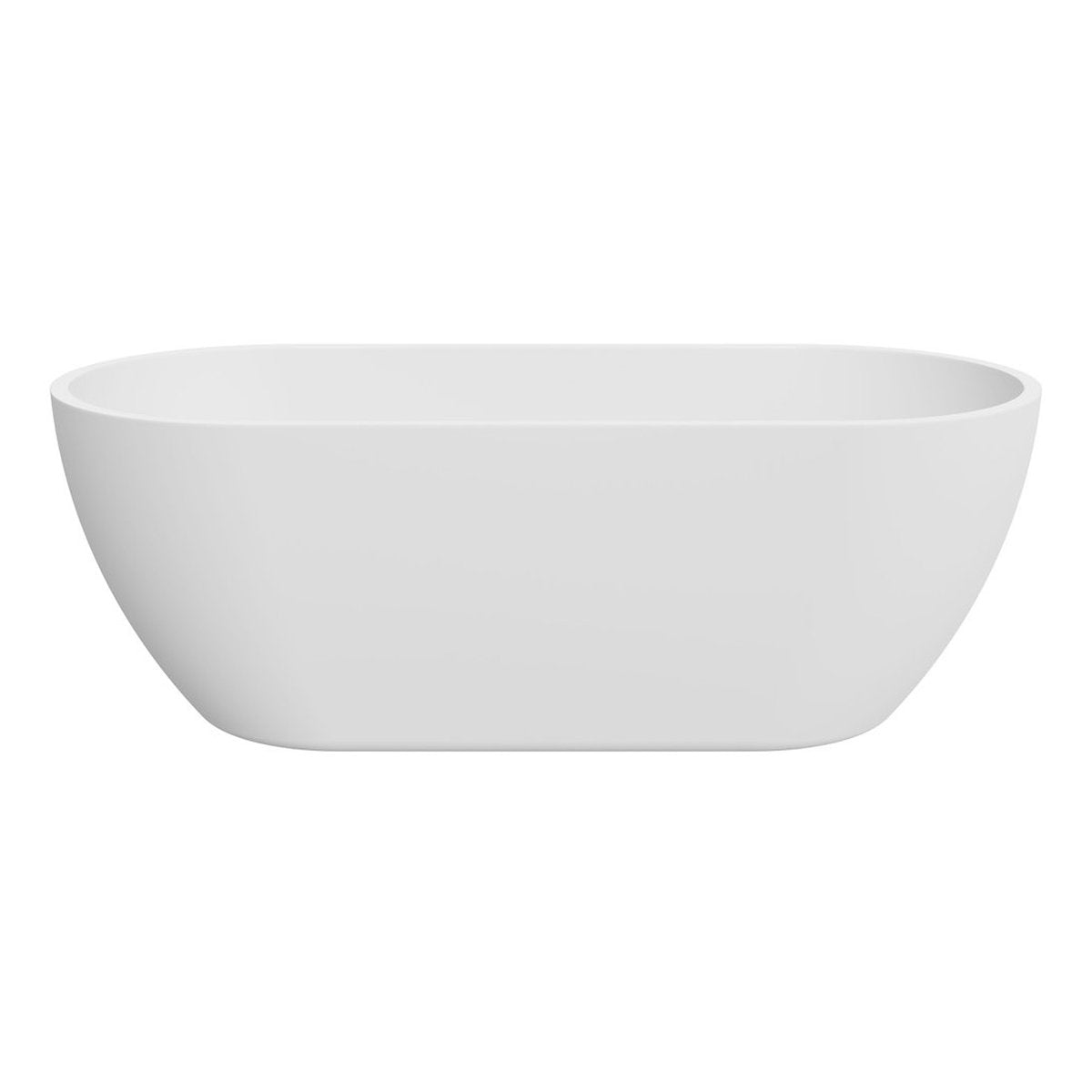 Fienza Koko Freestanding Acrylic Bath, 1680mm, Matte White