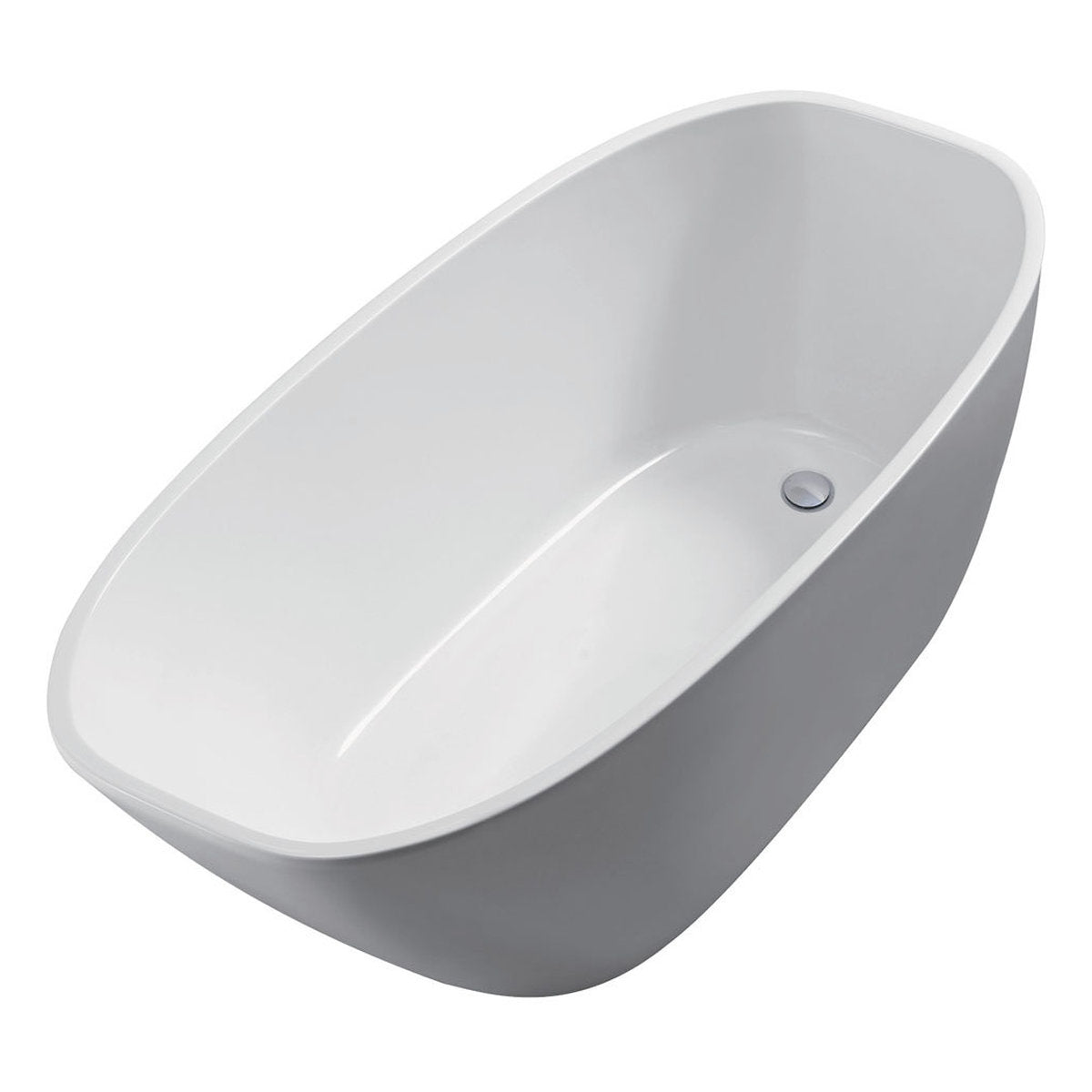 Fienza Athenia Freestanding Acrylic Bath, 1700mm