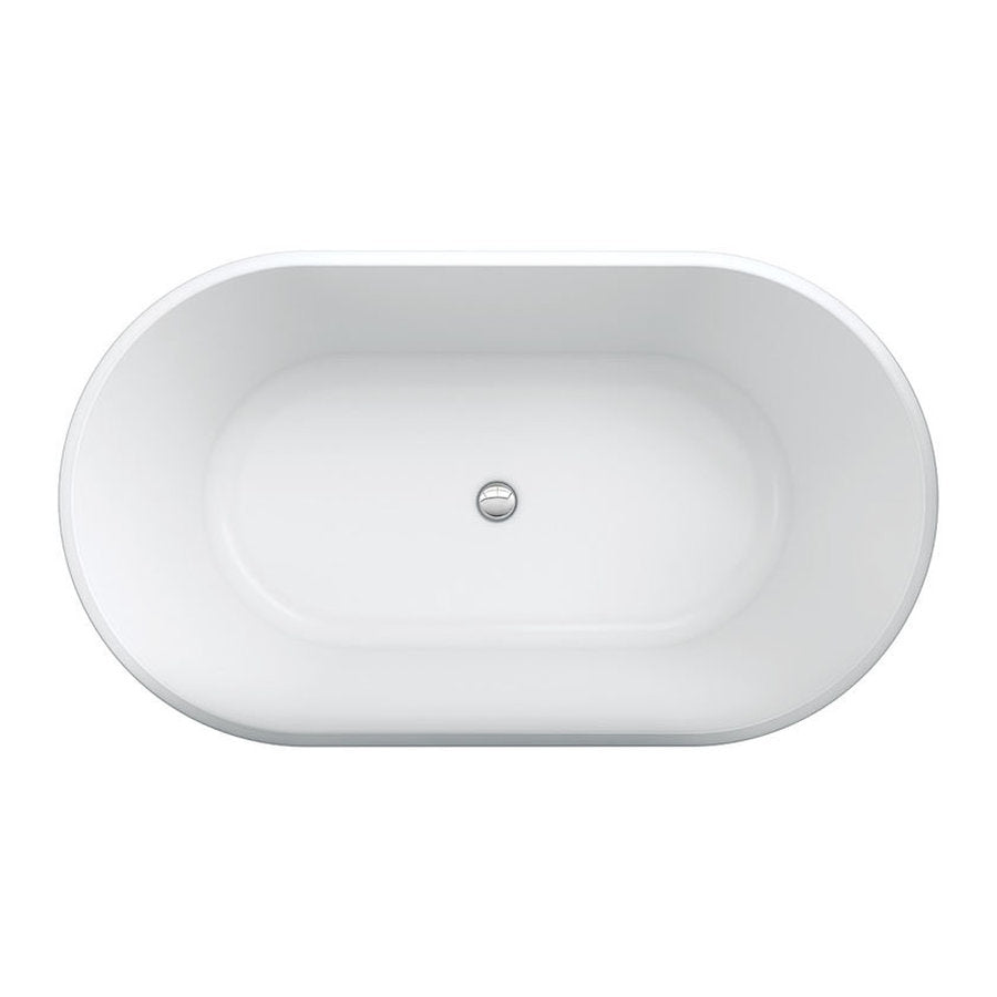 Fienza Austin Freestanding Acrylic Bath, 1400mm