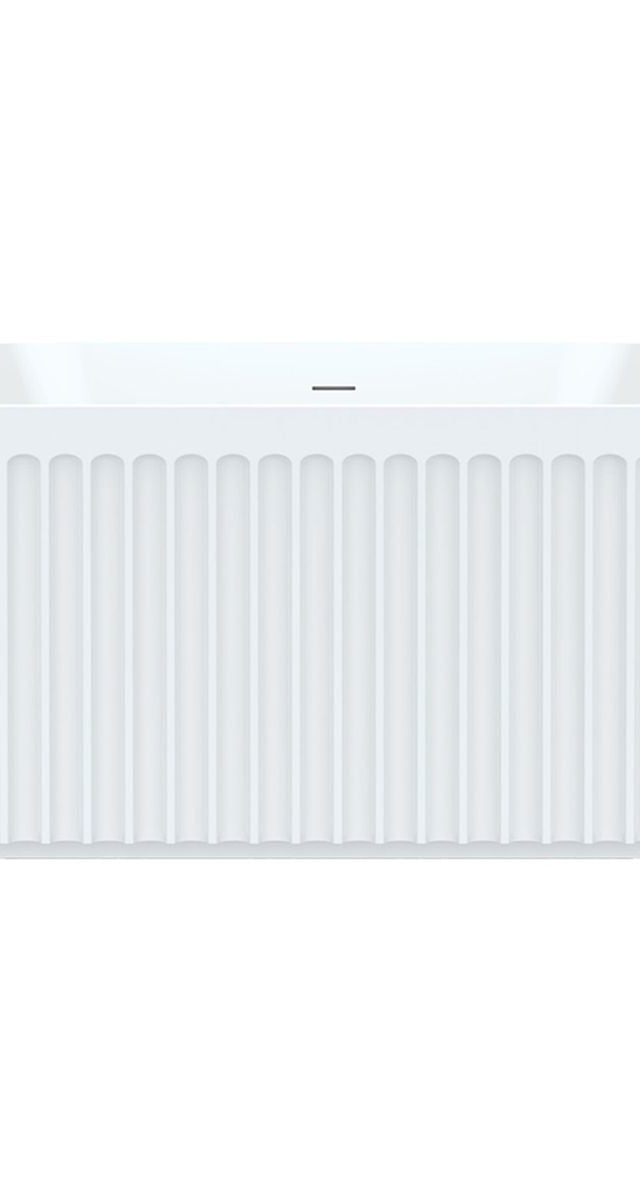 Fienza Eleanor Freestanding Acrylic Bath with Overflow, 1500mm