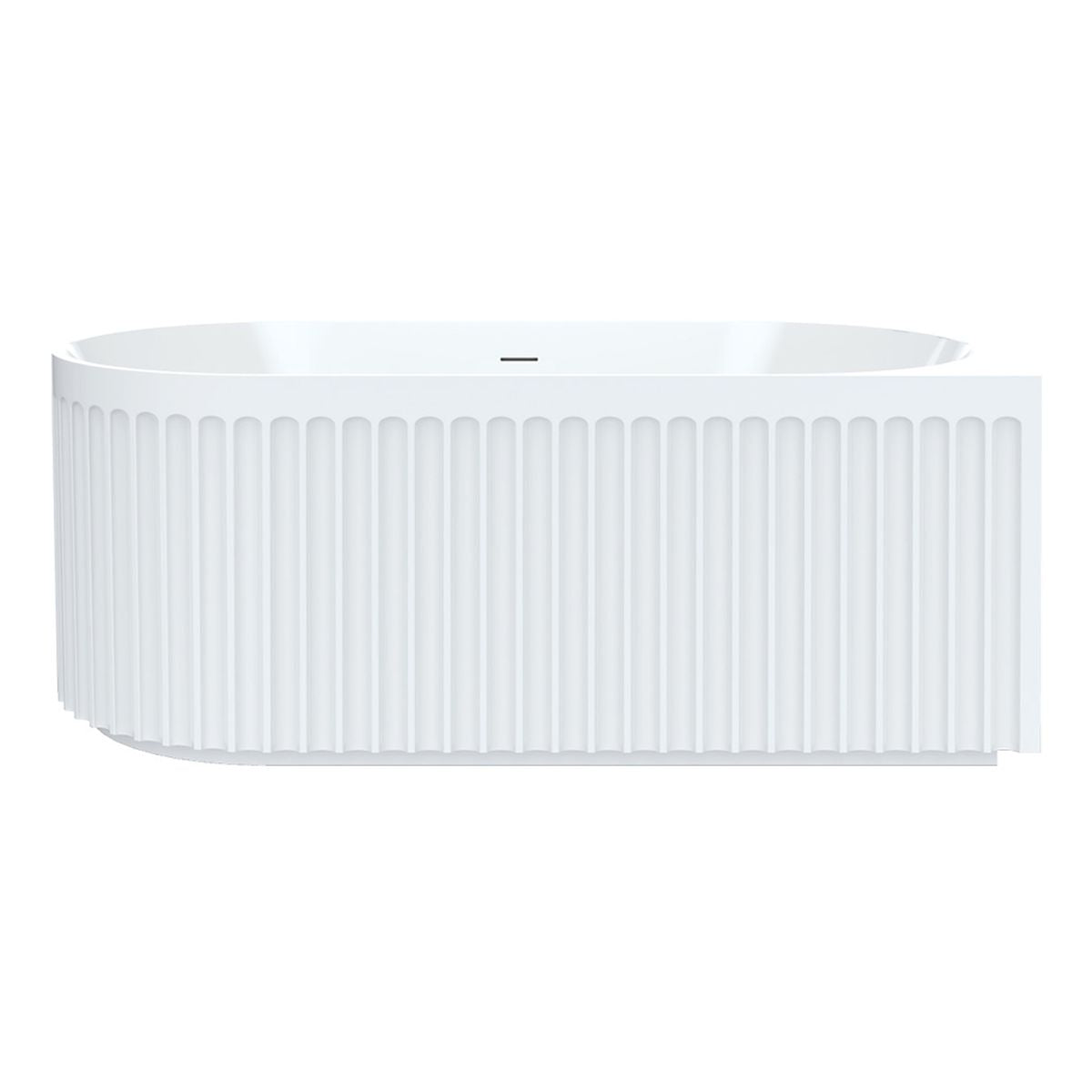 Fienza Eleanor Left-Hand Corner Acrylic Bath with Overflow, 1500mm