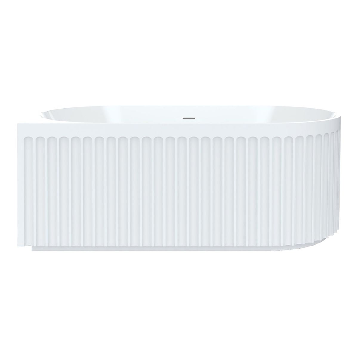 Fienza Eleanor Right-Hand Corner Acrylic Bath with Overflow, 1500mm