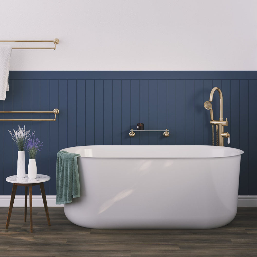 Fienza Windsor Freestanding Acrylic Bath, 1500mm