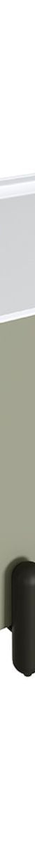 Fienza Aluca Freestanding Bath, 1500mm Matte Olive with Matte Black Legs with Overflow