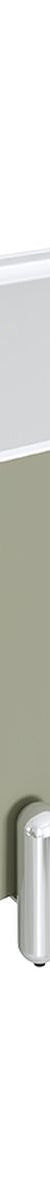 Fienza Aluca Freestanding Bath, 1500mm Matte Olive with Chrome Legs with Overflow