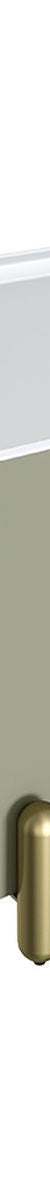 Fienza Aluca Freestanding Bath, 1500mm Matte Olive with Urban Brass Legs with Overflow