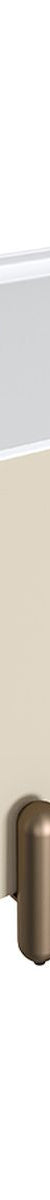 Fienza Aluca Freestanding Bath, 1500mm Matte Khaki with Brushed Copper Legs with Overflow
