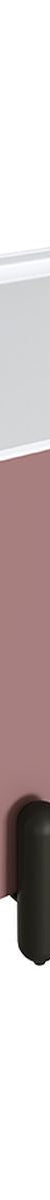 Fienza Aluca Freestanding Bath, 1500mm Matte Rouge with Matte Black Legs with Overflow