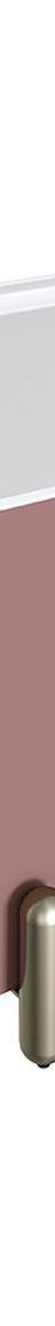 Fienza Aluca Freestanding Bath, 1500mm Matte Rouge with Brushed Nickel Legs with Overflow