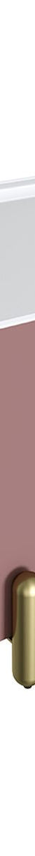 Fienza Aluca Freestanding Bath, 1500mm Matte Rouge with Urban Brass Legs with Overflow