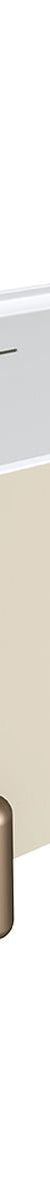 Fienza Aluca Freestanding Bath, 1700mm Matte Khaki with Brushed Copper Legs with Overflow