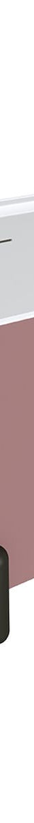 Fienza Aluca Freestanding Bath, 1700mm Matte Rouge with Matte Black Legs with Overflow