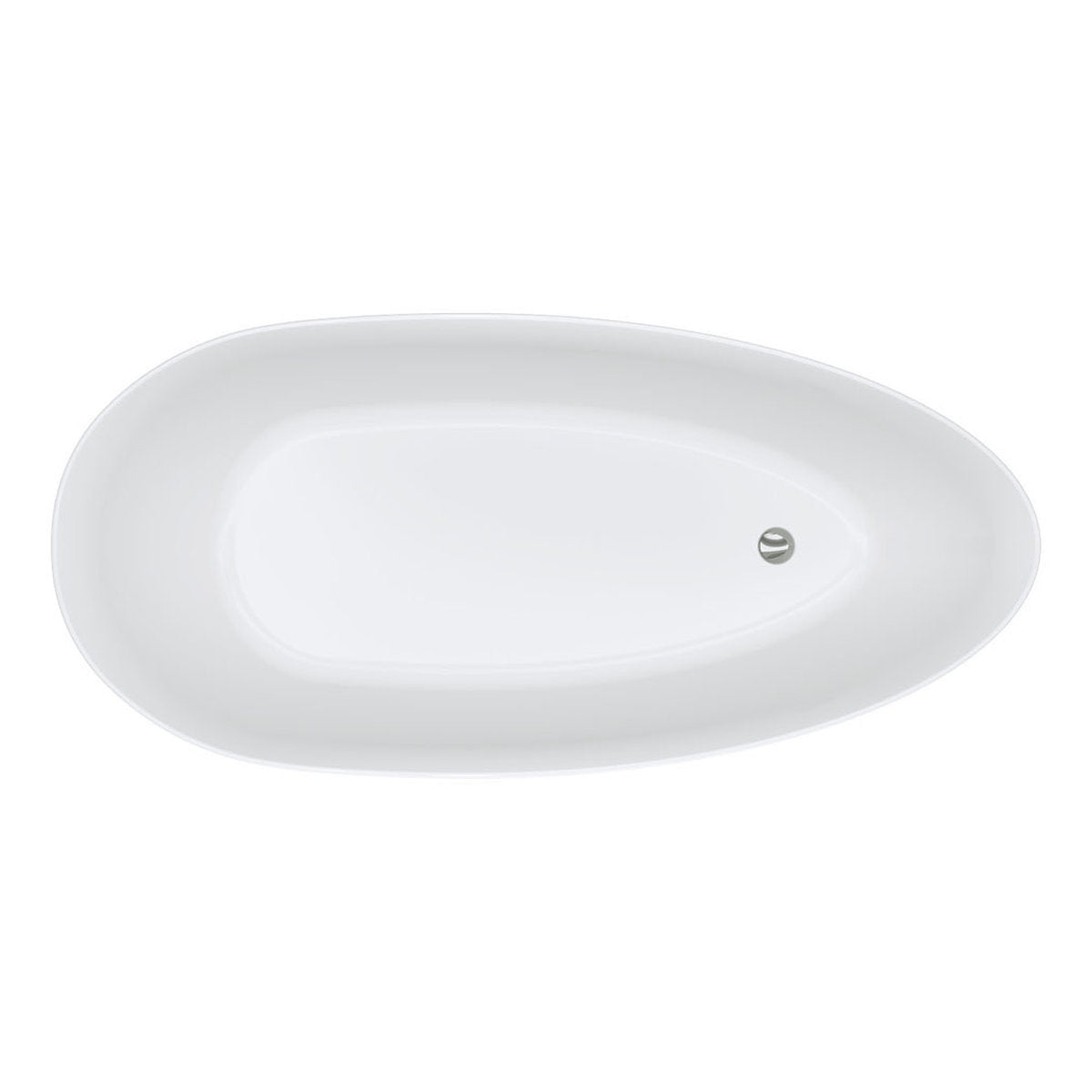 Fienza Dayo Freestanding Acrylic Bath, 1700mm