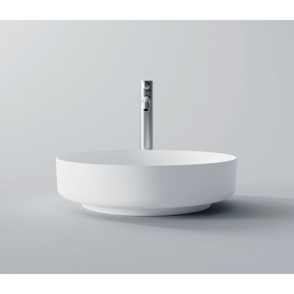 Studio Bagno Form Circle Bench Basin - Gloss White