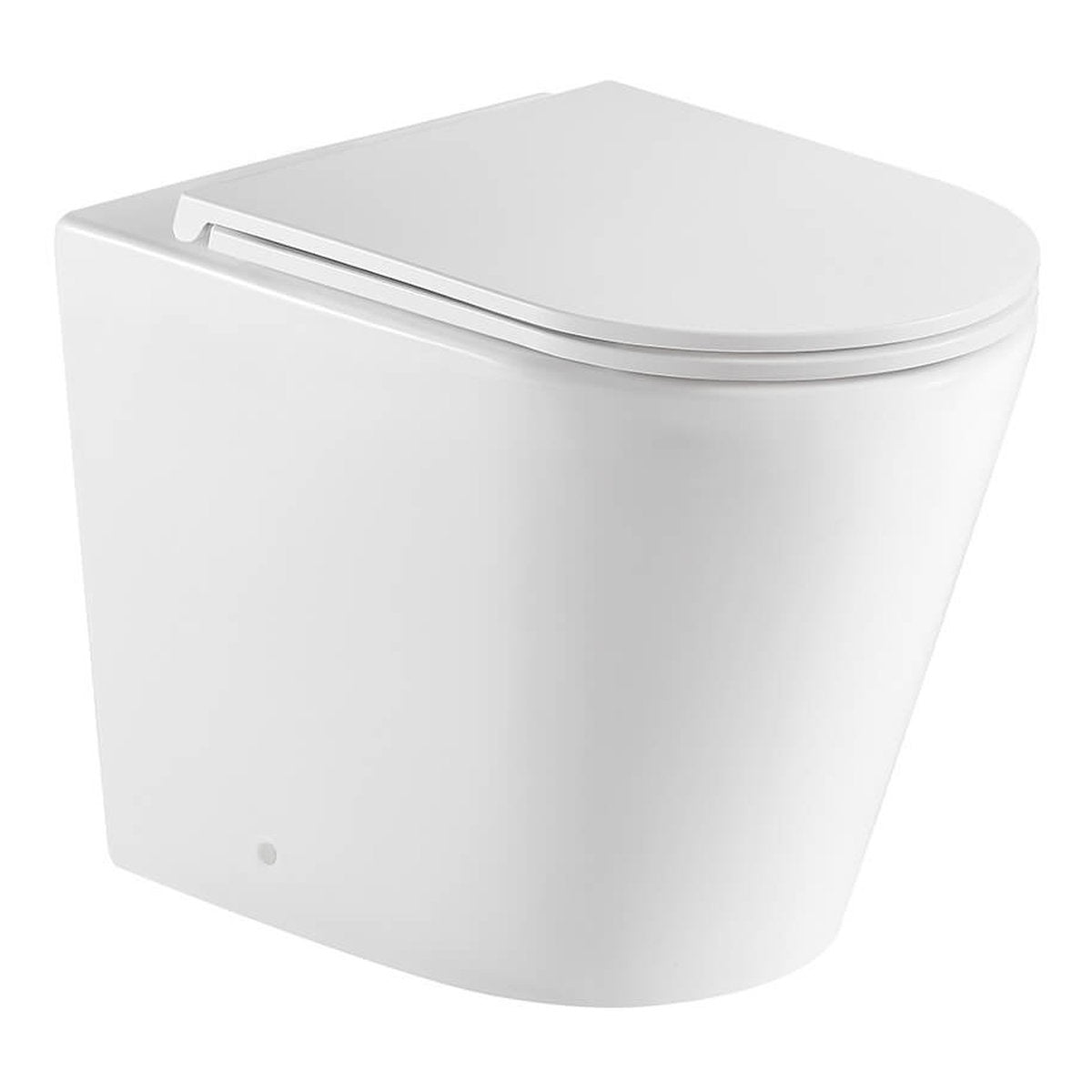 Fino WhisperFlush Gloss White Floor Pan with Thin Seat