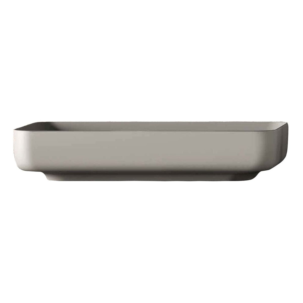 Studio Bagno Form Rectangle Bench Basin - Gloss White