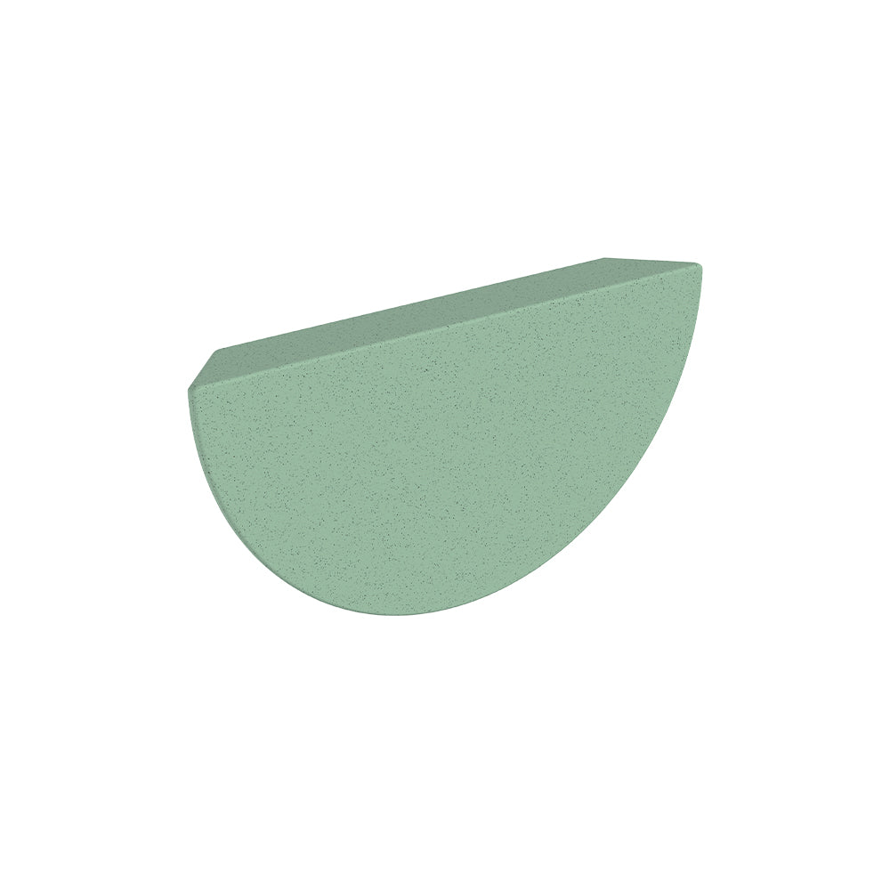 Crescent Concrete Handle, Sage