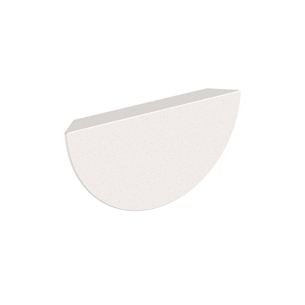 Crescent Concrete Handle, Vanilla