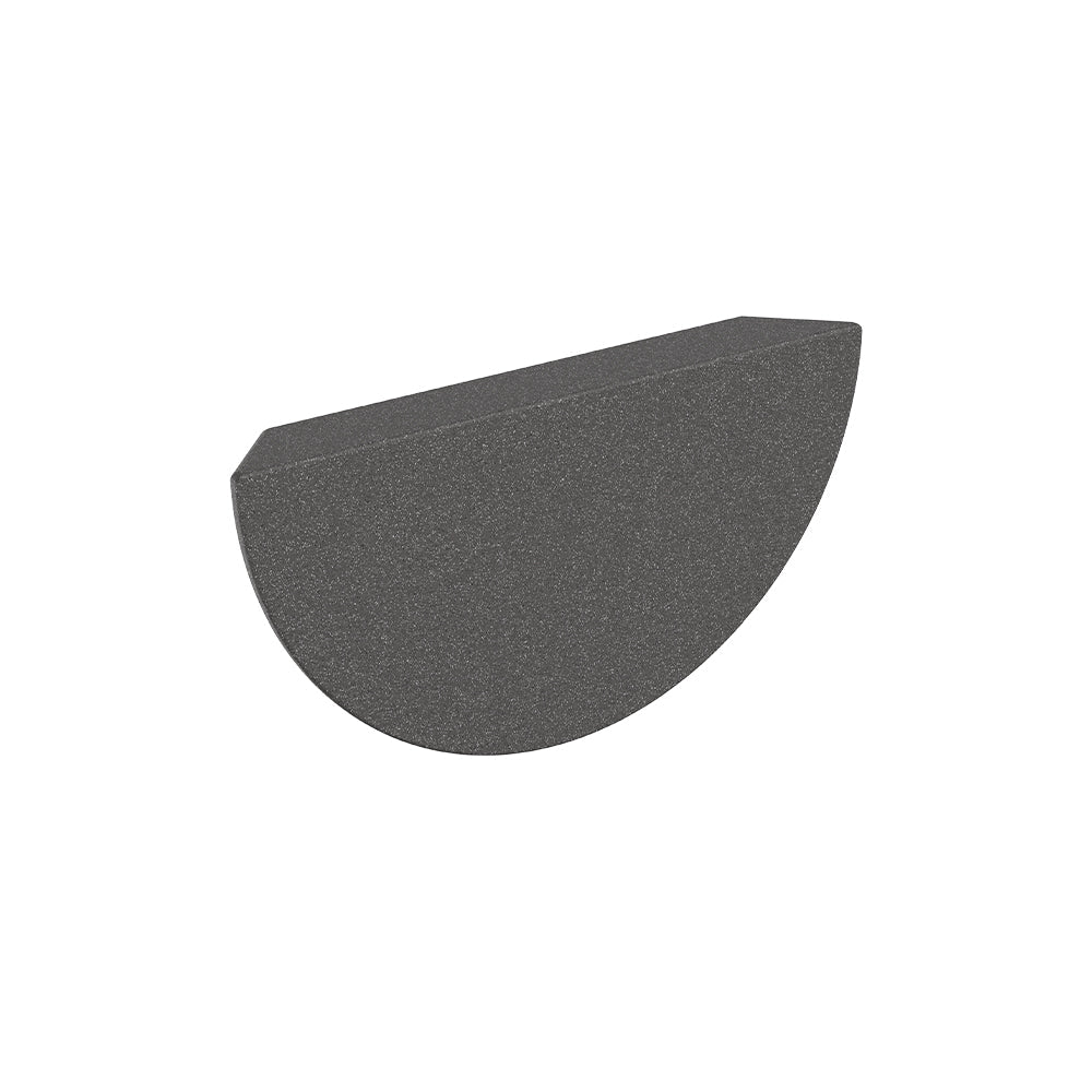 Crescent Concrete Handle, Warm Grey
