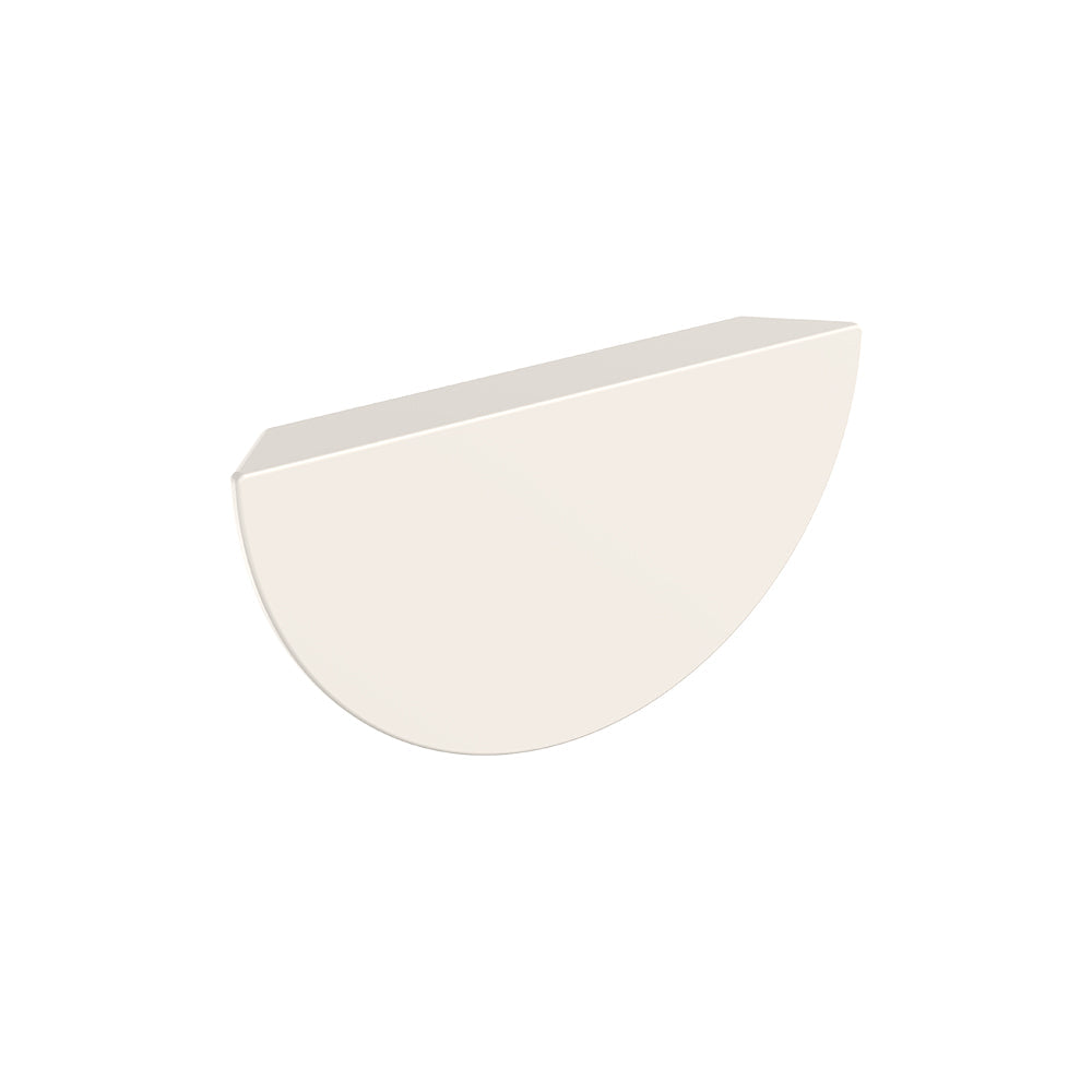 Crescent Concrete Handle, Warm White