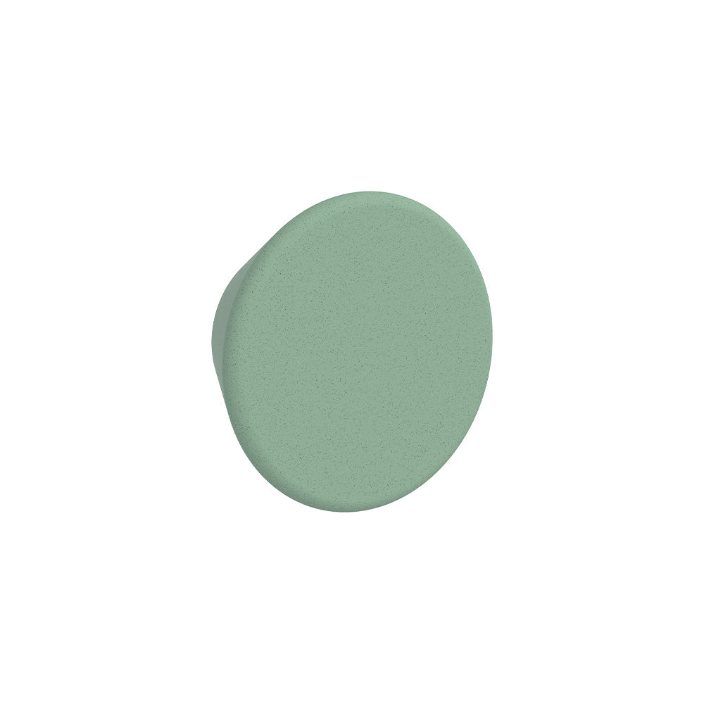 Round Concrete Knob Handle, Sage