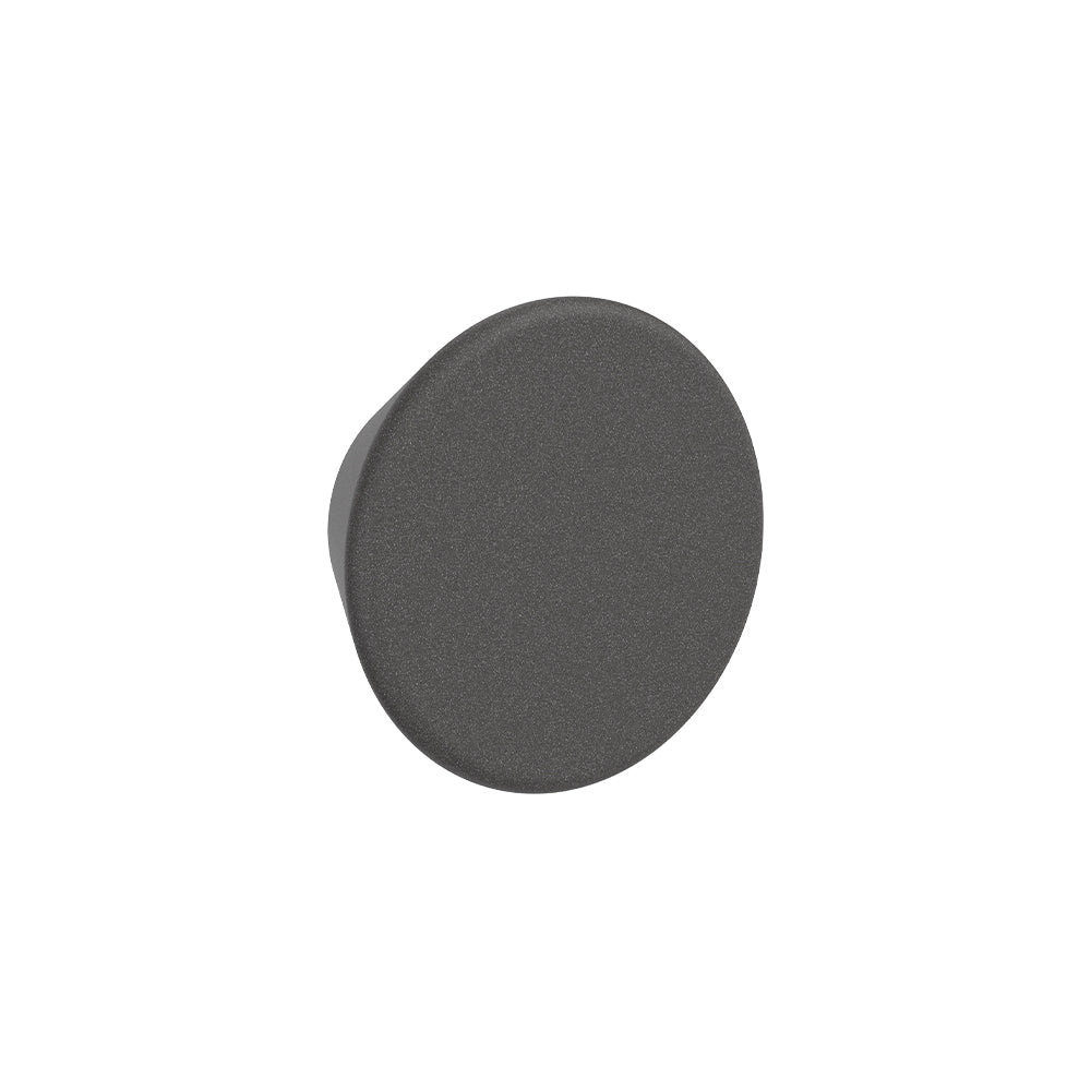 Round Concrete Knob Handle, Warm Grey