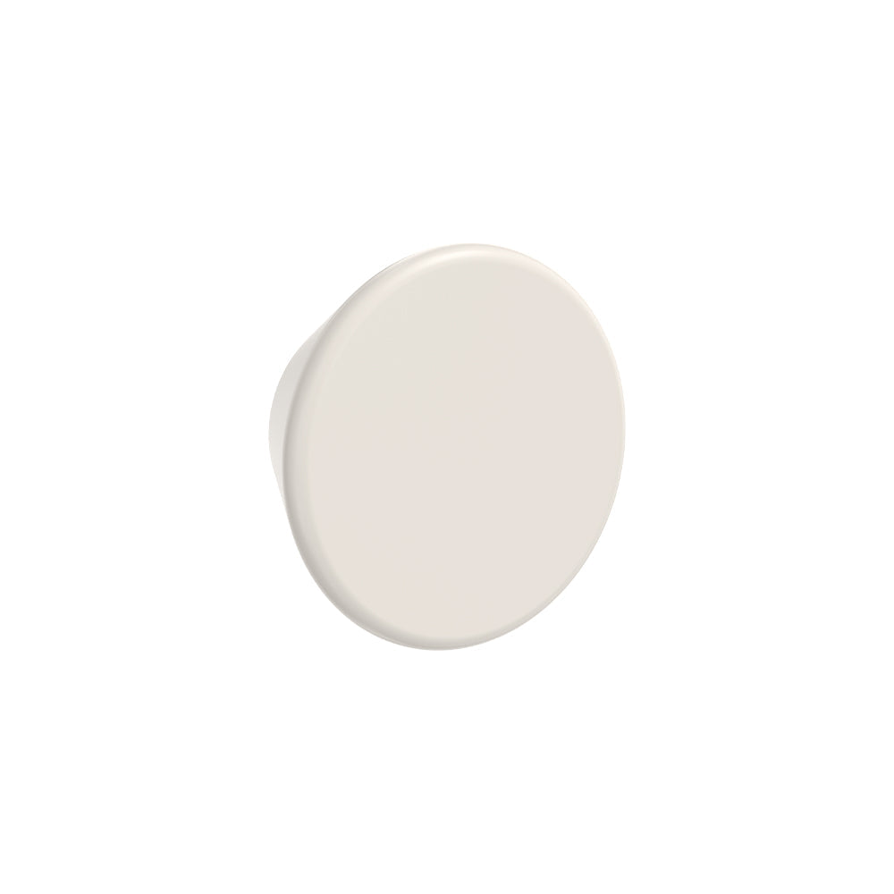 Round Concrete Knob Handle, Warm White