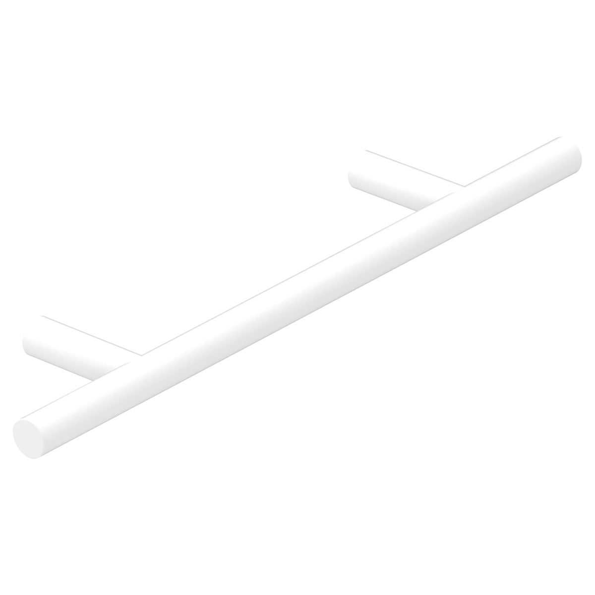 ADP 96mm Hole Centres Round Cross Bar - Matte White