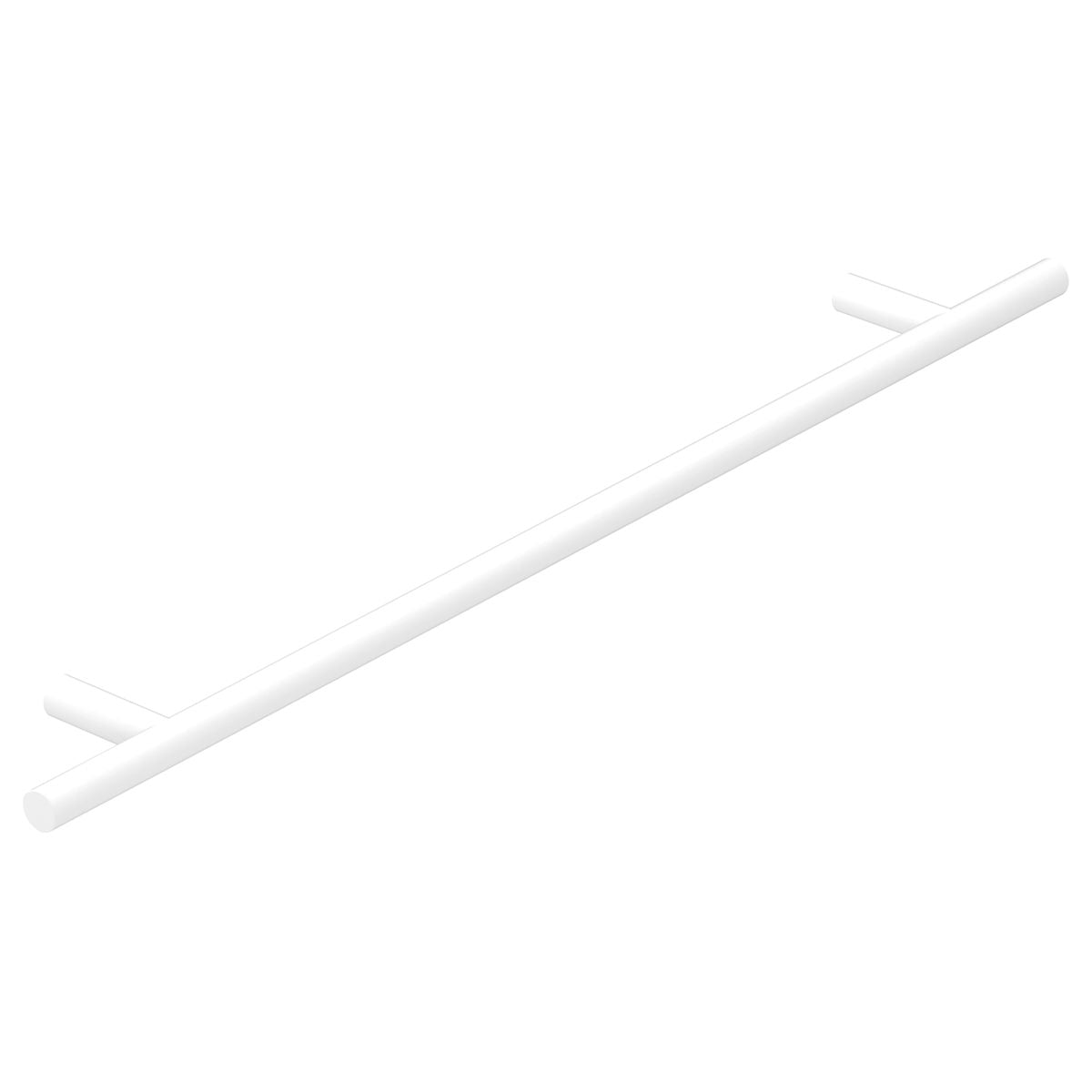 ADP 224mm Hole Centres Round Cross Bar - Matte White