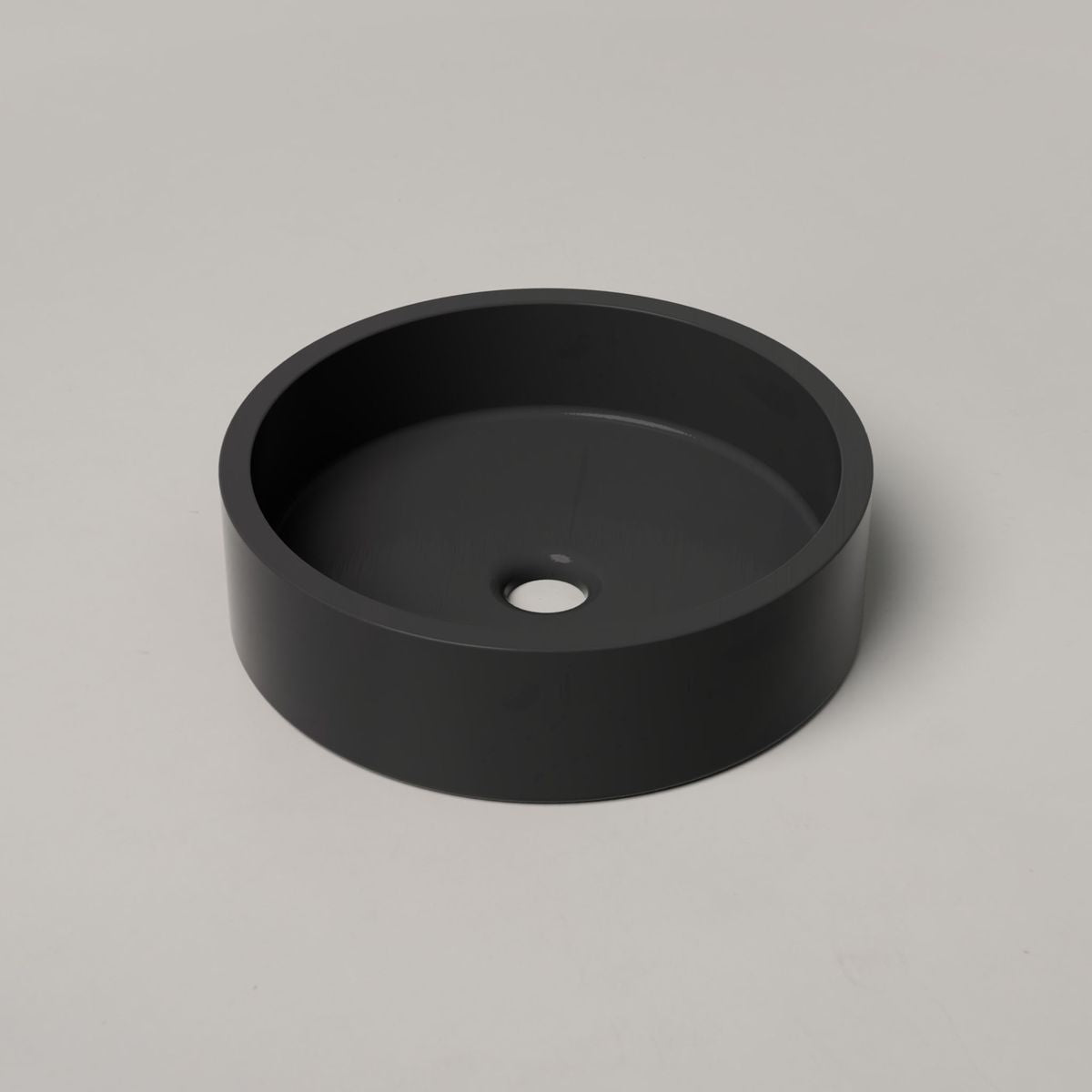 Nood Surface Mount Hoop Basin in Charcoal