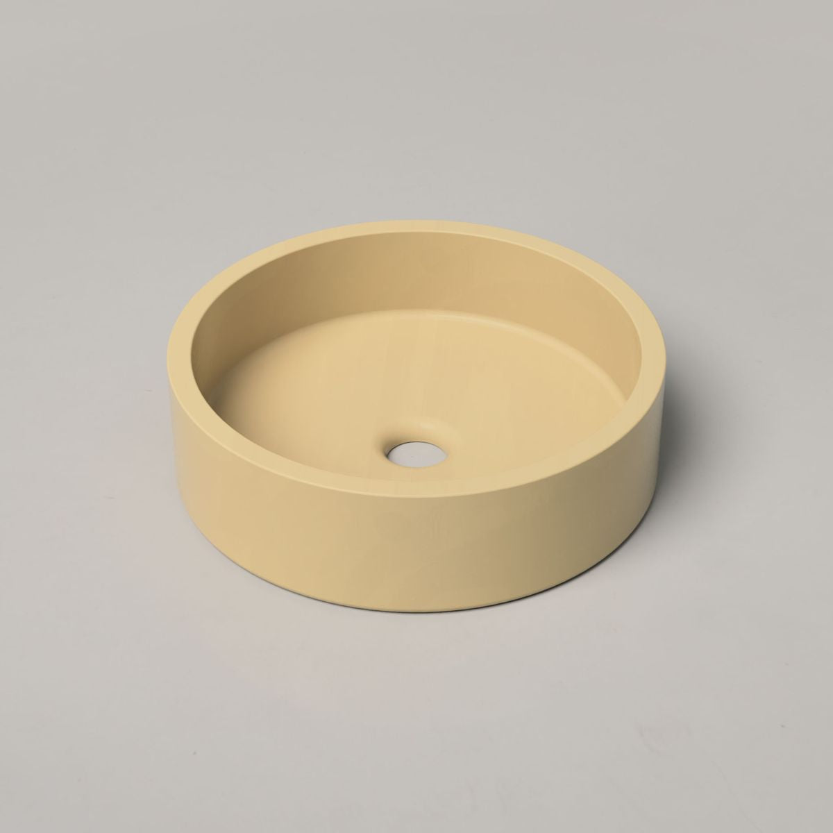 Nood Surface Mount Hoop Basin in Custard