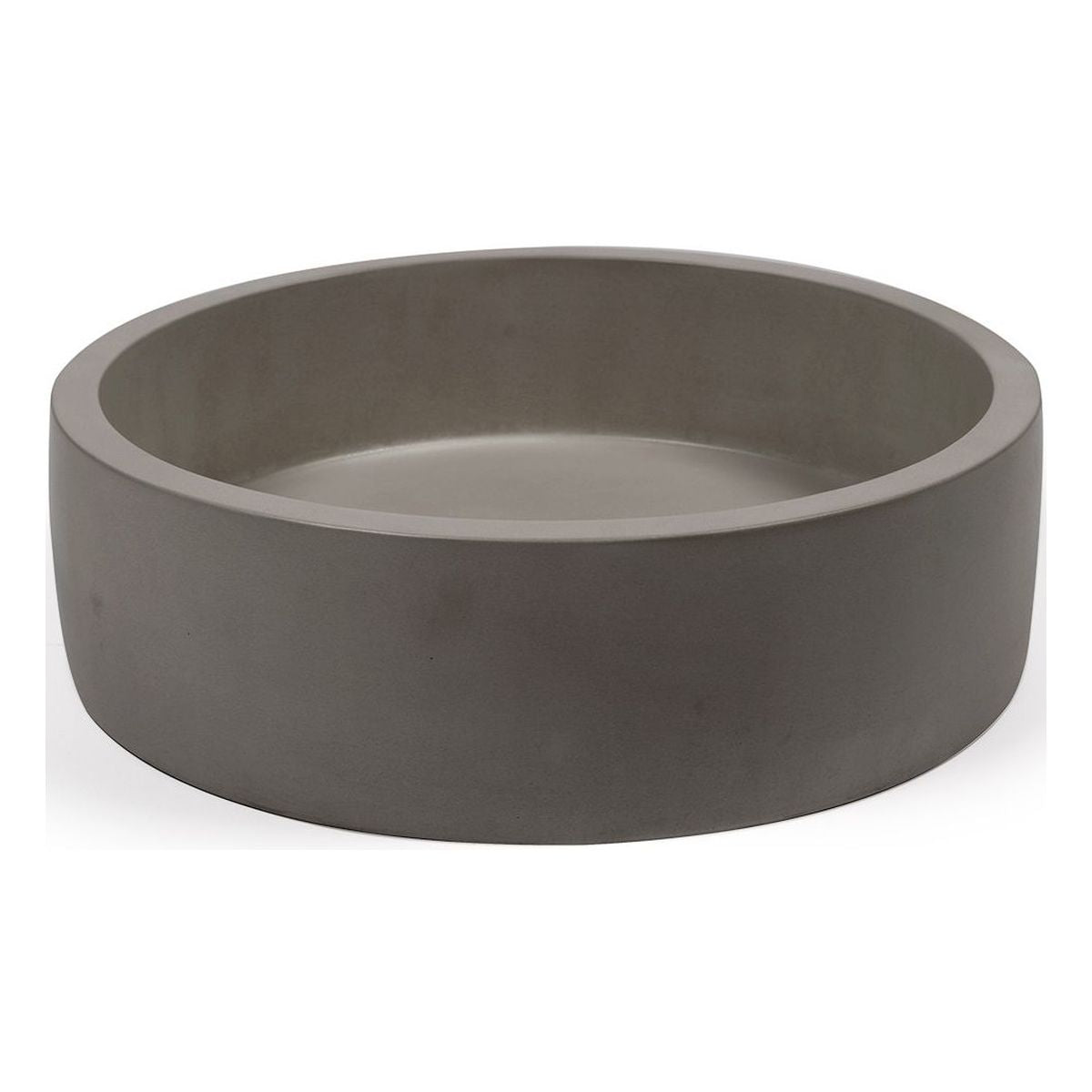Nood Surface Mount Hoop Basin in Mid Tone Grey