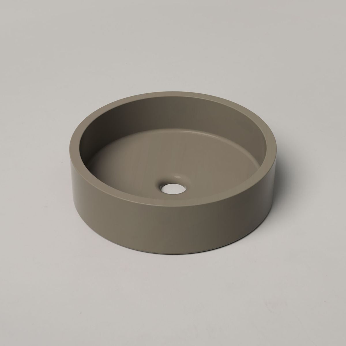 Nood Surface Mount Hoop Basin in Olive