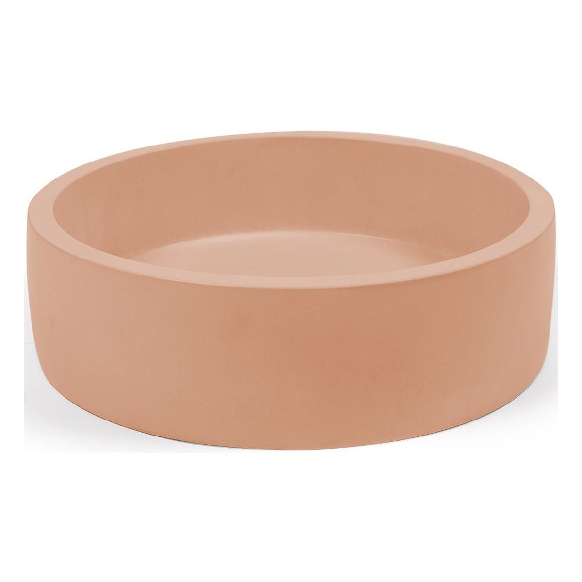 Nood Surface Mount Hoop Basin in Pastel Peach