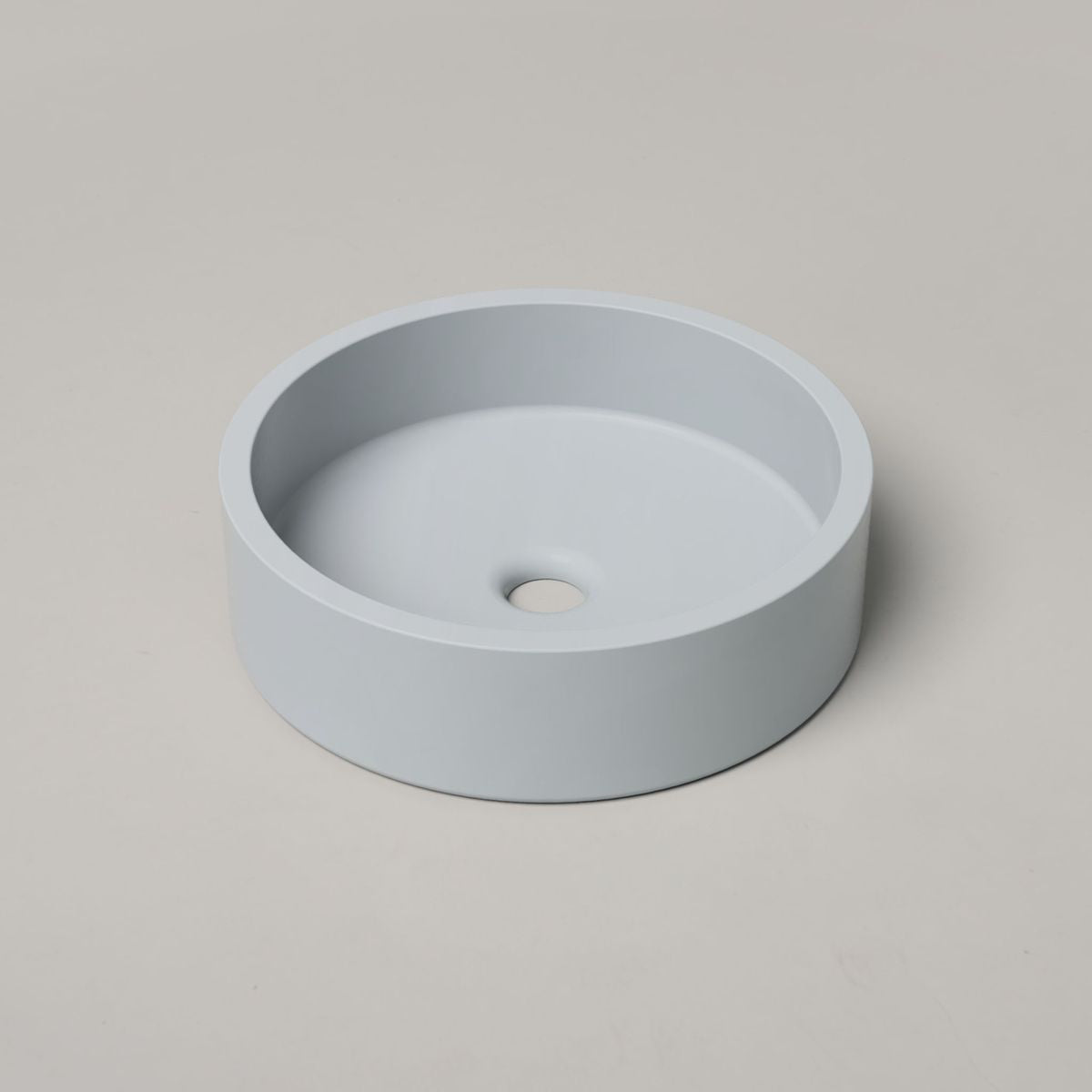 Nood Surface Mount Hoop Basin in Powder Blue