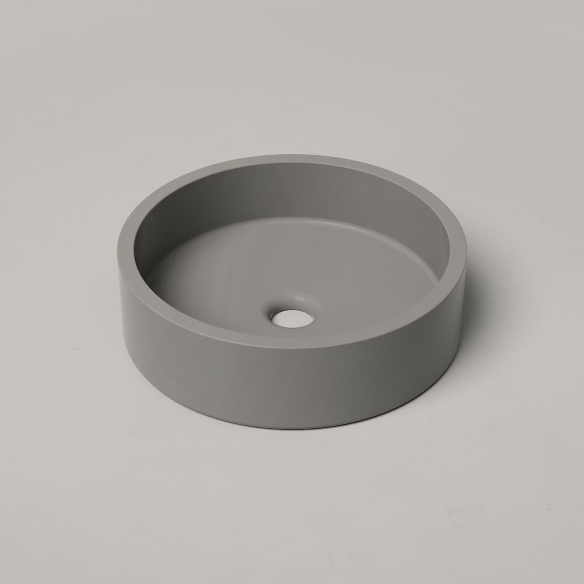 Nood Surface Mount Hoop Basin in Sky Grey