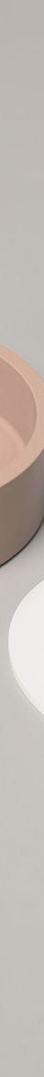 Nood Wall Mount Hoop Basin in Blush Pink