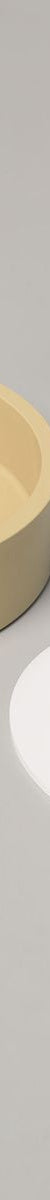 Nood Wall Mount Hoop Basin in Custard