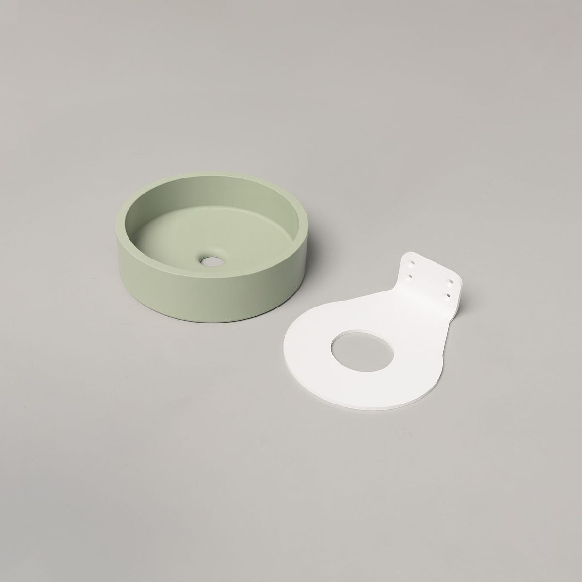 Nood Wall Mount Hoop Basin in Mint