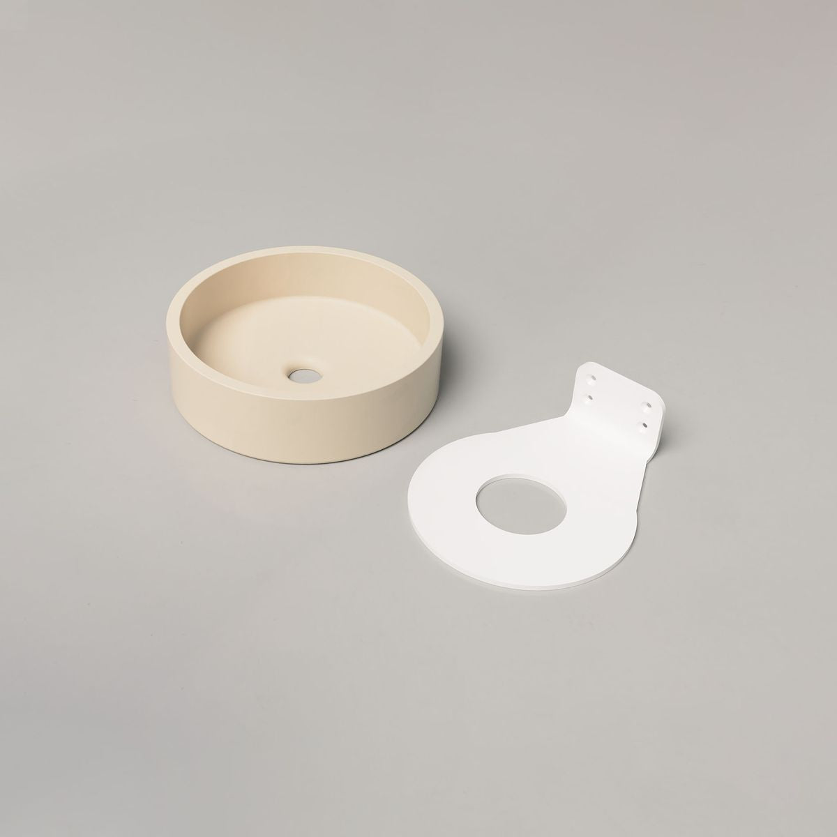 Nood Wall Mount Hoop Basin in Nood
